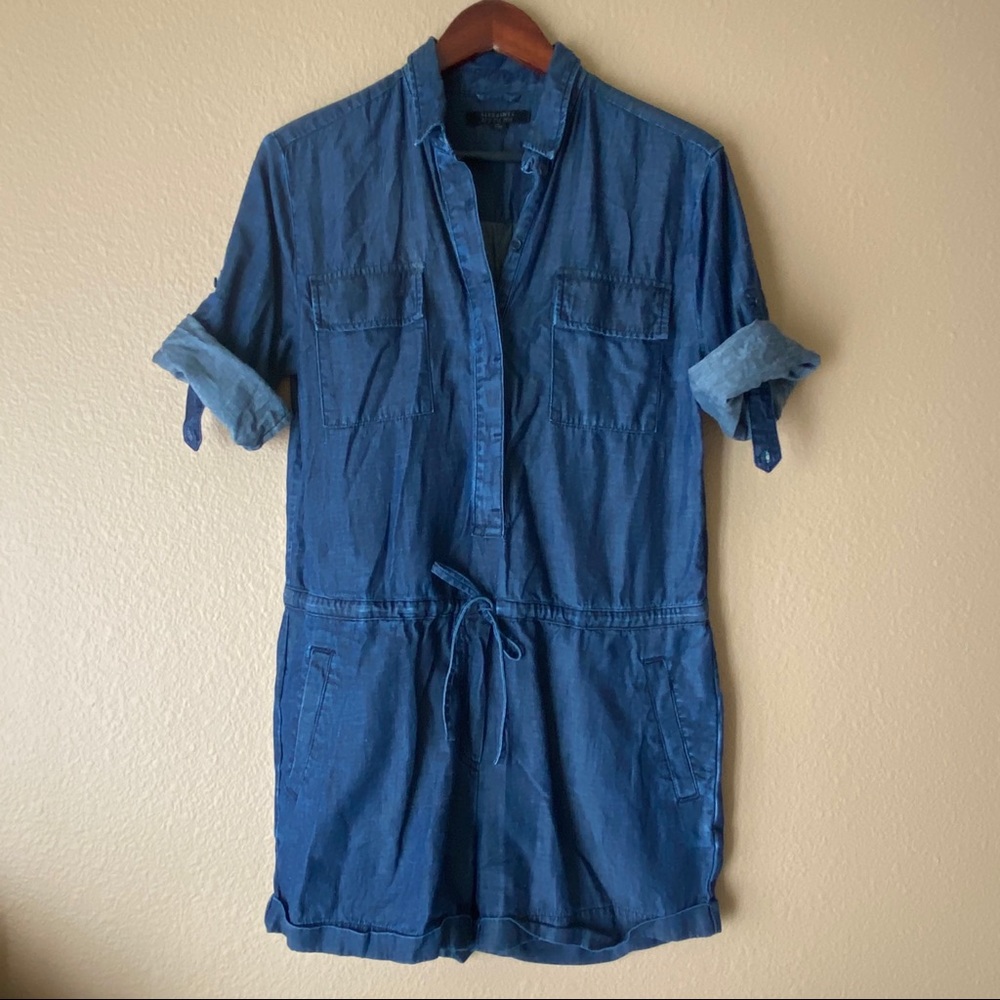 All Saints Jura Play Suit Size 6 Romper